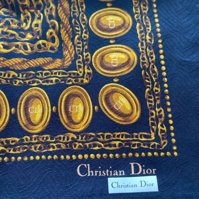 Christian Dior   ディオールハンカチ　51cm×51cm