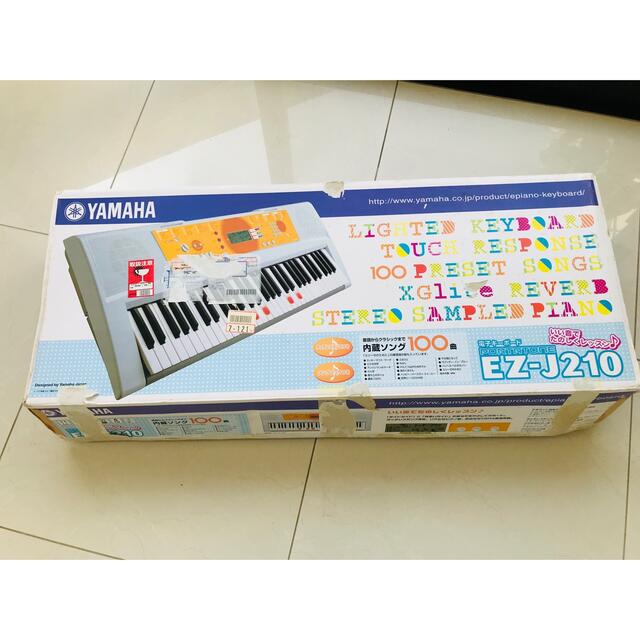 ヤマハ(ヤマハ)のYAMAHA ヤマハ　電子キーボード　PORTATONE  EZ-J210 楽器の鍵盤楽器(キーボード/シンセサイザー)の商品写真