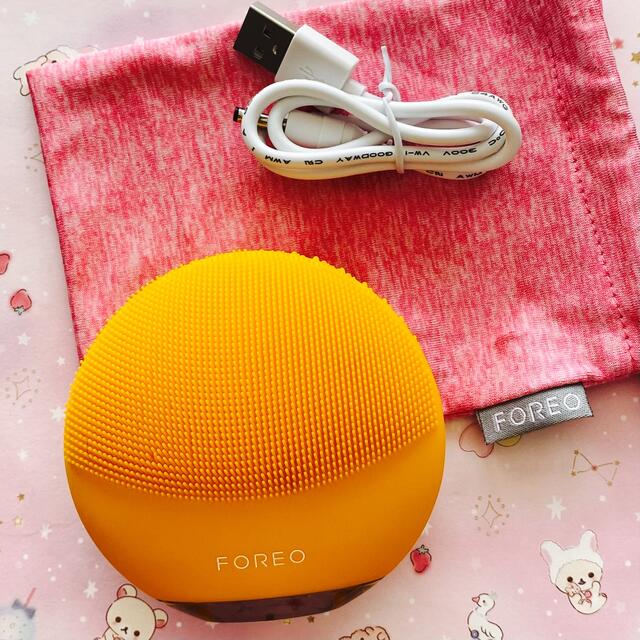 【のんたん様専用】FOREO mini3 Sunflower Yellow  スマホ/家電/カメラの美容/健康(フェイスケア/美顔器)の商品写真