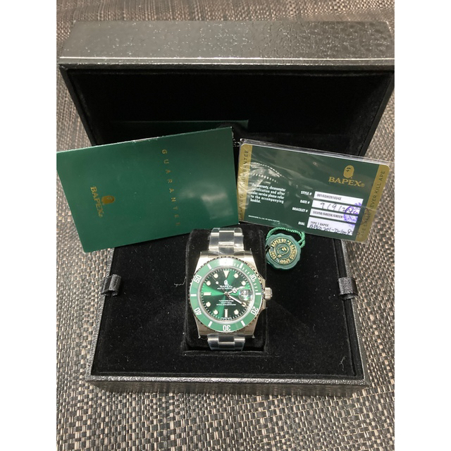 BAPE A BATHING APE TYPE 1 BAPEX green