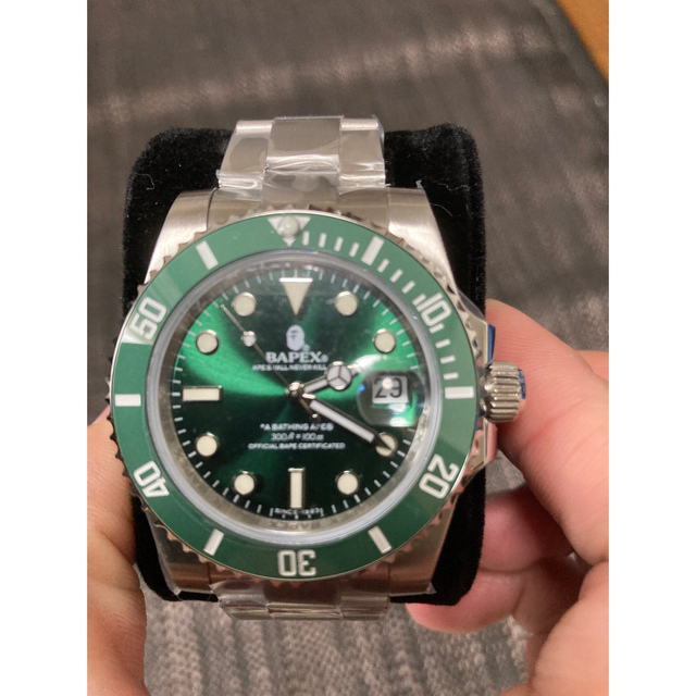 A BATHING APE TYPE 1 BAPEX GREEN