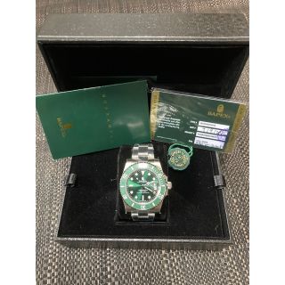 アベイシングエイプ(A BATHING APE)のBAPEX TYPE1 色 : Green  (腕時計(アナログ))