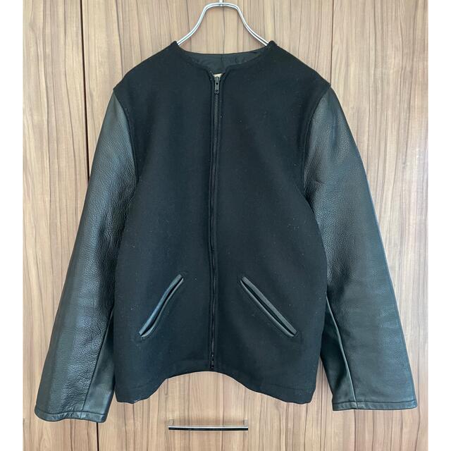 BEAMS(ビームス)の⭐︎スクーカムSKOOKUM レザーleather アウターouter メンズのジャケット/アウター(スタジャン)の商品写真