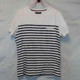 トミーヒルフィガー(TOMMY HILFIGER)のトミーヒルフィガー  半袖Tシャツ ボーダーTシャツ Ｓサイズ(Tシャツ(半袖/袖なし))