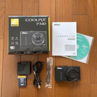 ニコン(Nikon)のNikon COOLPIX Performance P340 BLACK 並品(コンパクトデジタルカメラ)