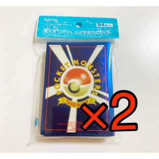 ポケモン(ポケモン)のポケモンカード　デッキシールド　旧裏デザイン　モンスターボール(カードサプライ/アクセサリ)