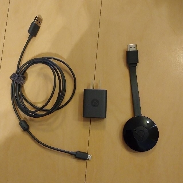 Google(グーグル)の箱なし グーグルクロームキャスト Google Chromecast 第2世代 スマホ/家電/カメラのテレビ/映像機器(映像用ケーブル)の商品写真