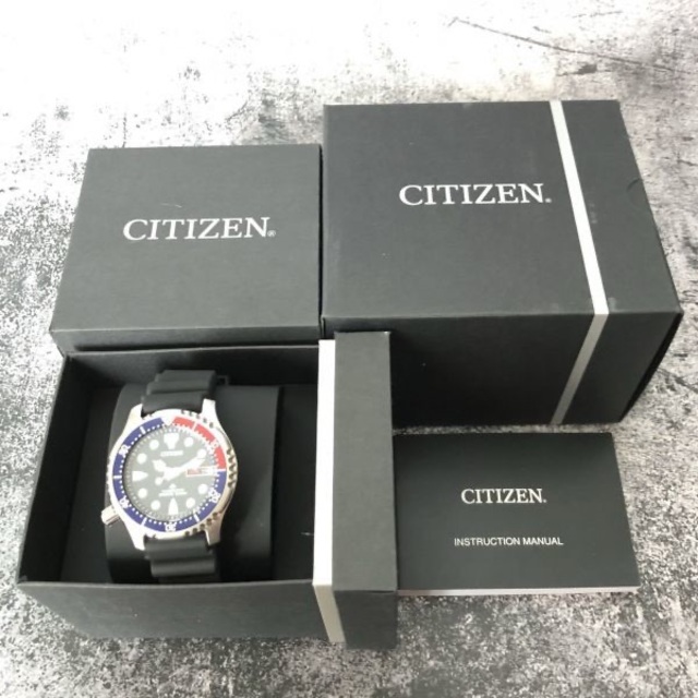 【新品】シチズン プロマスター ダイバー CITIZEN ラバー メンズ腕時計