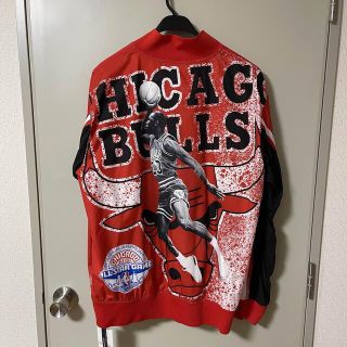 ミッチェルアンドネス(MITCHELL & NESS)のXL mitchell&ness Jordan jacket(ブルゾン)