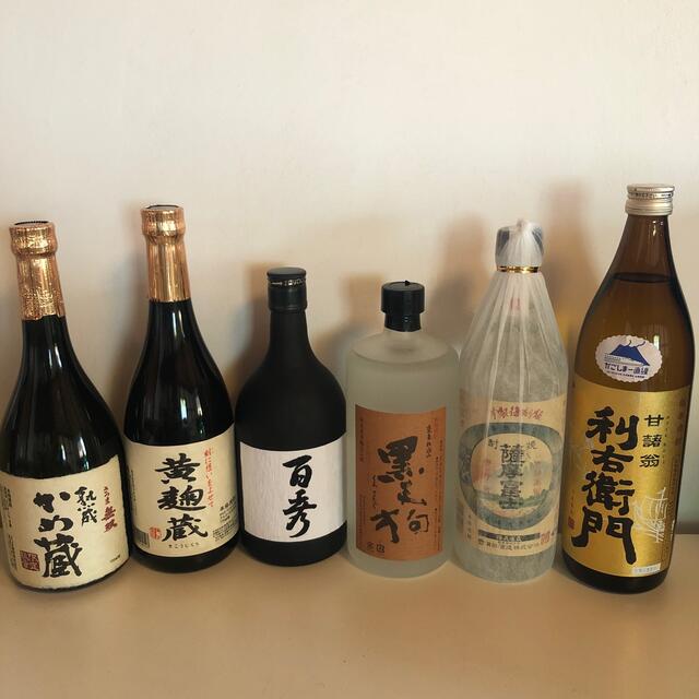 114【芋焼酎飲み比べ6本セット】＼送料無料でお得！／ 食品/飲料/酒の酒(焼酎)の商品写真