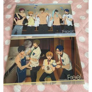Free! A4クリアファイルセット アニくじ Free!  I賞 2枚(クリアファイル)