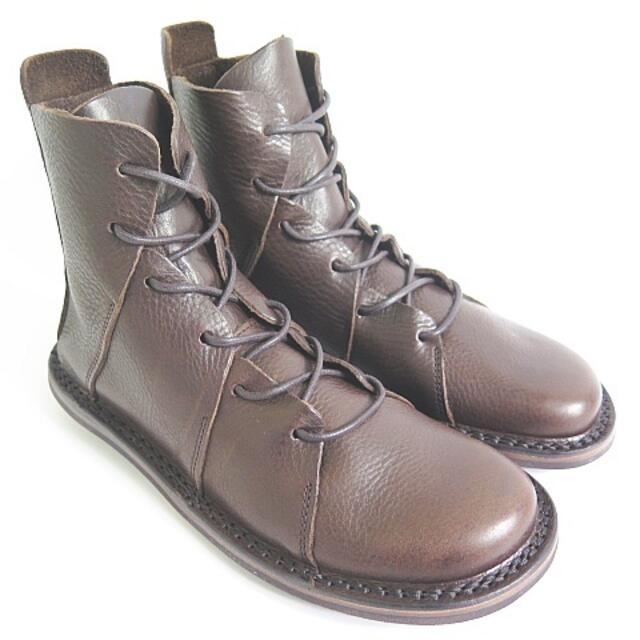 14cmヒールの高さ美品 trippen nomad waw espresso bru ブーツ 36