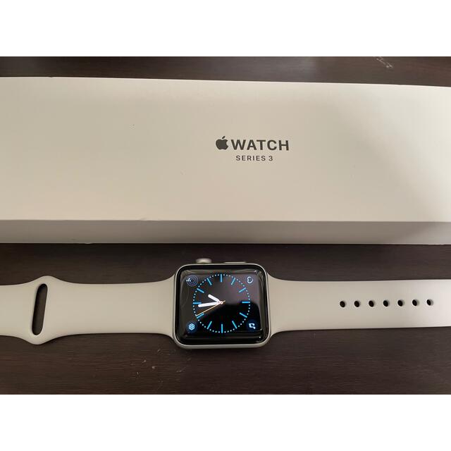 Apple Watch(アップルウォッチ)のApple Watch series3 42mm GPS 美品 メンズの時計(腕時計(デジタル))の商品写真