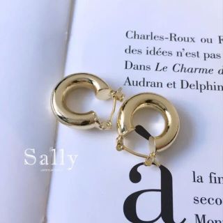 プラージュ(Plage)のsale【ゴールド】チャンキー　mini フープピアス(ピアス)