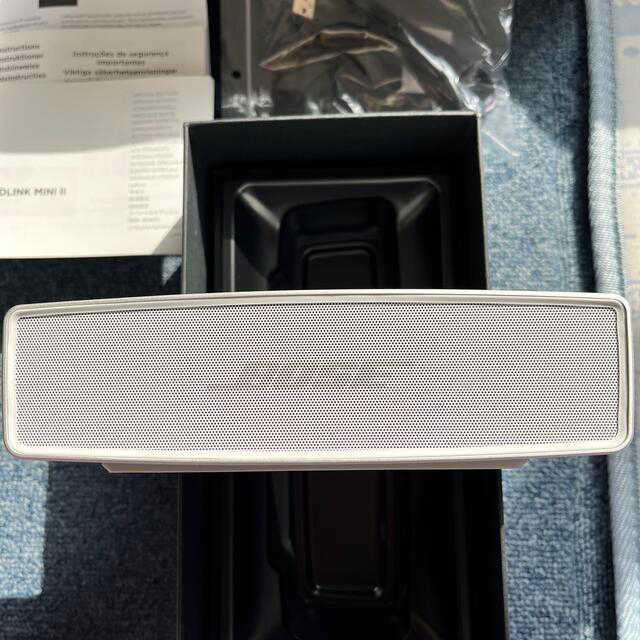 BOSE(ボーズ)のBOSE sound Link mini II ホワイト　美品 スマホ/家電/カメラのオーディオ機器(スピーカー)の商品写真