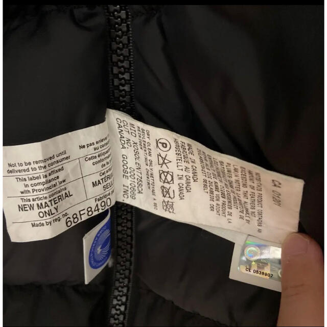 CANADA GOOSE - カナダグースのブラックラベルカムループスの通販 by
