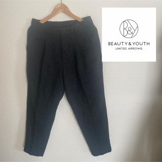 ビューティアンドユースユナイテッドアローズ(BEAUTY&YOUTH UNITED ARROWS)のBEAUTY&YOUTHビューティーアンドユースのワンタックツイード調スラックス(スラックス)