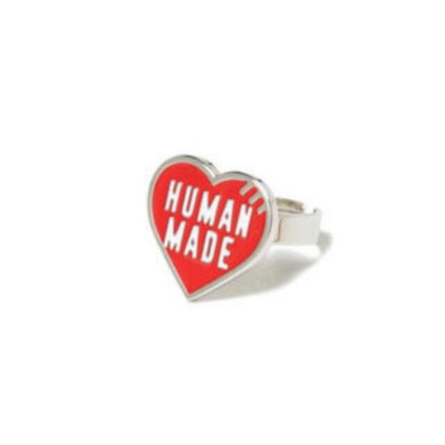 Supreme(シュプリーム)のHUMANMADE HEART RING ヒューマンメイド ハートリング レッド メンズのアクセサリー(リング(指輪))の商品写真