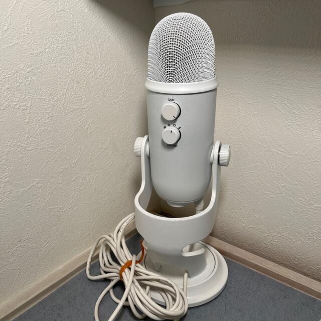 Blue Microphones Yeti USB コンデンサー マイク 白の通販 by ご Blue Microphones Yeti USB コンデンサー マイク 白の通販 by ご