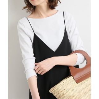 イエナ(IENA)の専用　AURALEE*IENA 別注ボートネックTシャツ(カットソー(長袖/七分))