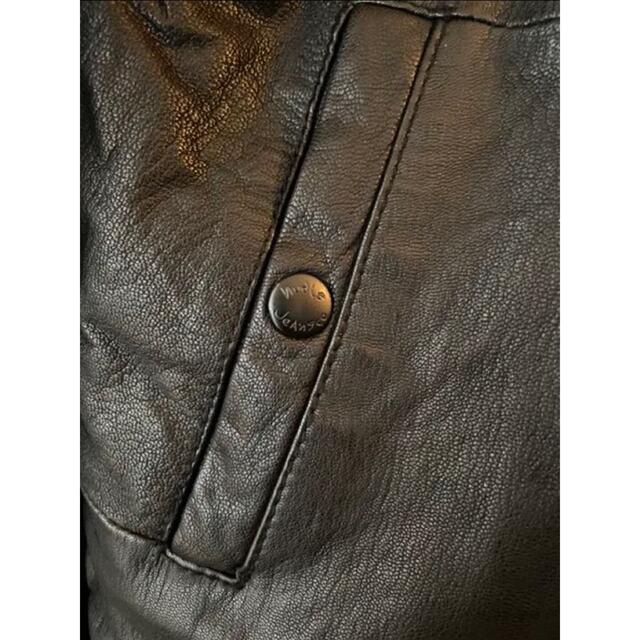 ジャケット/アウター レザージャケット ヌーディジーンズ Nudie JeAns ヤギ革 レザージャケット Sサイズ ジャケット/アウター レザージャケット ヌーディジーンズ Nudie JeAns ヤギ革 レザージャケット Sサイズ