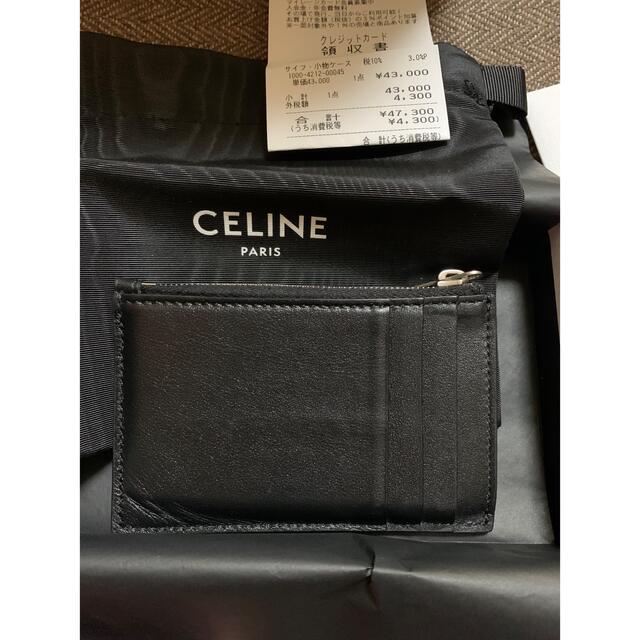 celine(セリーヌ)のセリーヌ　celine コインケース　マチあり　美品　国内正規品　付属品完備 メンズのファッション小物(コインケース/小銭入れ)の商品写真