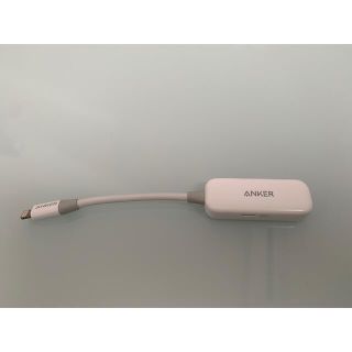 Anker ライトニング & 3.5mm ヘッドフォンジャック搭載 充電アダプタ(バッテリー/充電器)