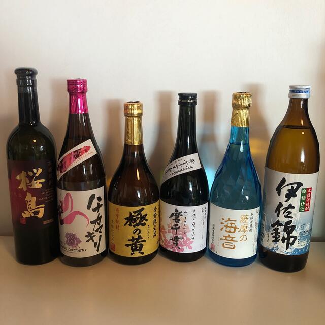 119【芋焼酎飲み比べ6本セット】＼送料無料でお得！／ 食品/飲料/酒の酒(焼酎)の商品写真