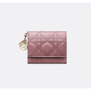 ディオール(Dior)のDior LadyDior ロータスウォレット(財布)