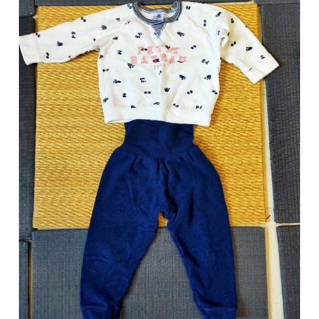 PETIT BATEAU(プチバトー)のプチバトー　PETIT BATEAU　パジャマ上下セット　95センチ キッズ/ベビー/マタニティのキッズ服男の子用(90cm~)(パジャマ)の商品写真