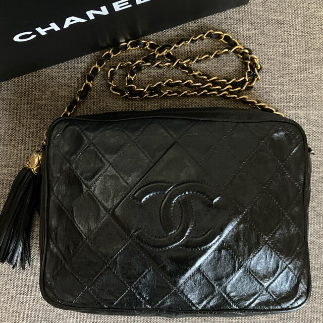 ふるさと納税 CHANEL シャネル マトラッセ チェーンショルダーバッグ