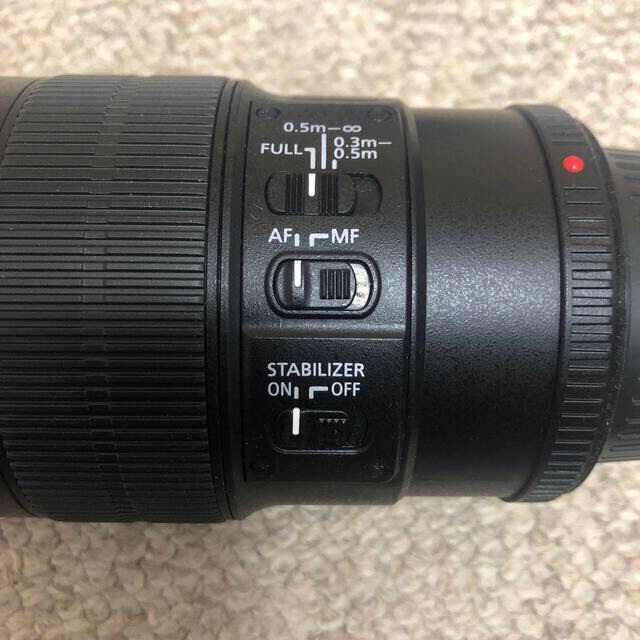 Canon EF100mm F2.8Lマクロ IS USM (品)