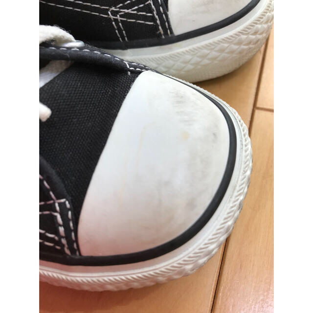 CONVERSE(コンバース)のコンバーススニーカー　黒　16センチ キッズ/ベビー/マタニティのキッズ靴/シューズ(15cm~)(スニーカー)の商品写真