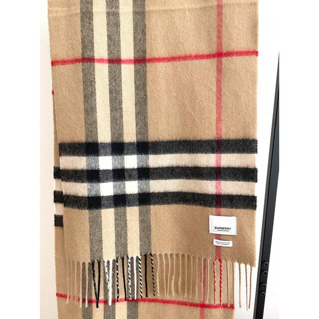 BURBERRY(バーバリー)のBurberry新品同様カシミヤストール レディースのファッション小物(マフラー/ショール)の商品写真