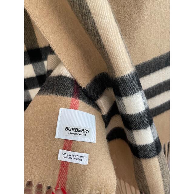 BURBERRY(バーバリー)のBurberry新品同様カシミヤストール レディースのファッション小物(マフラー/ショール)の商品写真