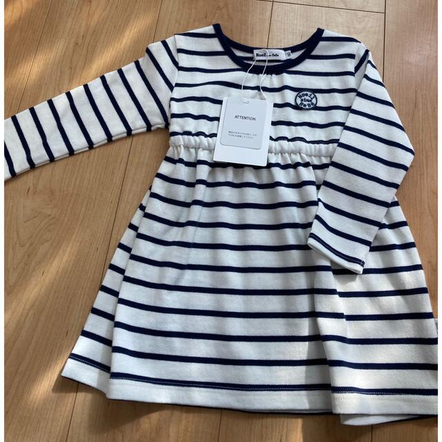 BEBE Noeil(ベベノイユ)の女の子　ワンピース　90 キッズ/ベビー/マタニティのキッズ服女の子用(90cm~)(ワンピース)の商品写真