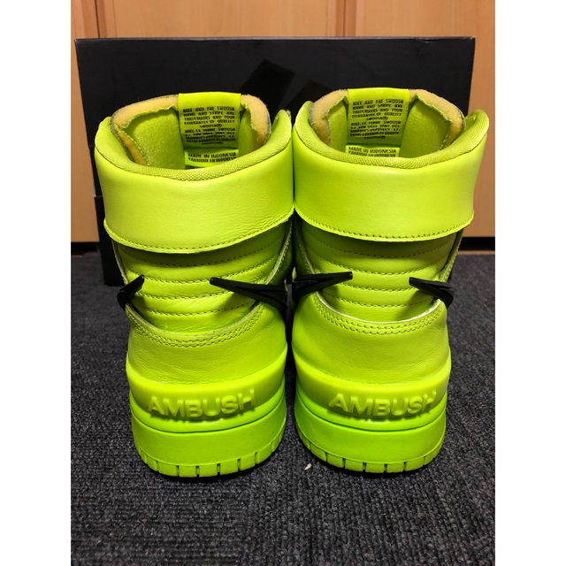 AMBUSH(アンブッシュ)のAMBUSH × NIKE DUNK HIGH FLASH LIMEスニーカー メンズの靴/シューズ(スニーカー)の商品写真