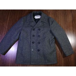 ショット(schott)の美品/SCHOTT/ショット/ピーコート/Ｐコート/ジャケット/グレー/アメリカ(ピーコート)