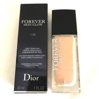 クリスチャンディオール(Christian Dior)のDIor ディオールスキン フォーエヴァー  フルイドグロウ 1.5N【新品】(ファンデーション)