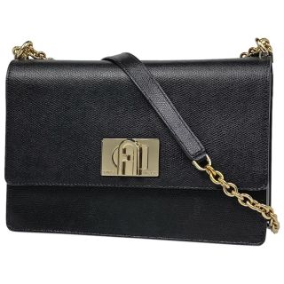 フルラ(Furla)のフルラ ロゴ チェーン ショルダーバッグ レディース 【中古】(ショルダーバッグ)