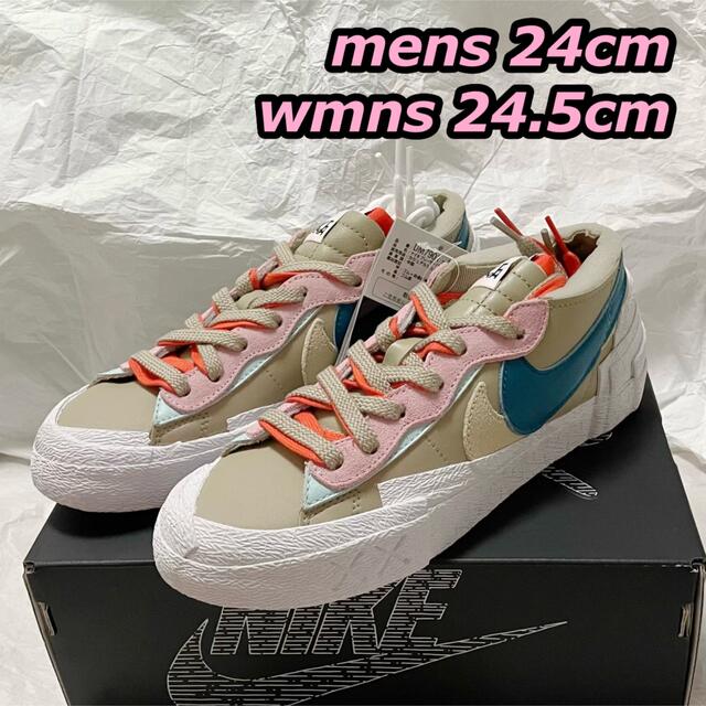 コービー NIKE - NIKE×sacai×kaws ブレーザーlow 24cmの通販 by ボブ
