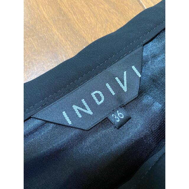 INDIVI(インディヴィ)の【INDIVI】プリーツ　スカート　36 レディースのスカート(ひざ丈スカート)の商品写真