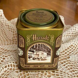 ハロッズ(Harrods)の【Harrods】＊希少＊ ハロッズ  紅茶缶　空き缶(容器)