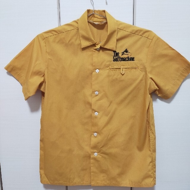 SOFTMACHINE シャツ Mサイズ イエロー メンズのトップス(シャツ)の商品写真