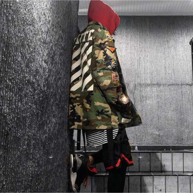 特価 OFF-WHITE - off-white オフホワイト ミリタリージャケット S