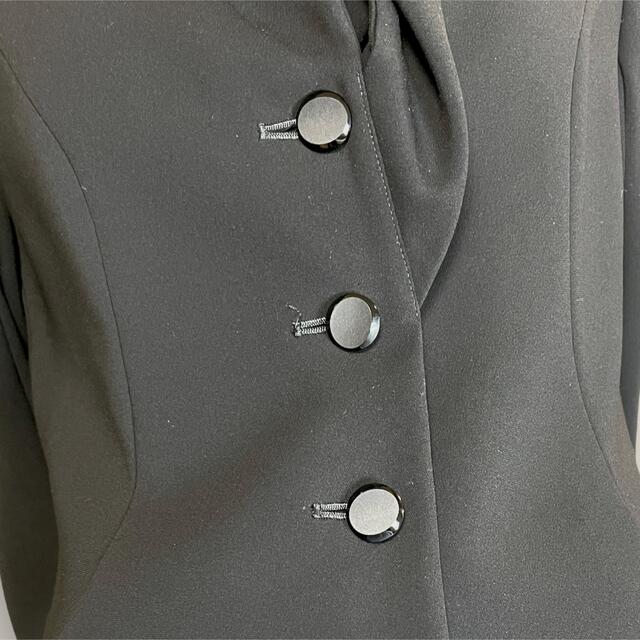 美品 HANAE MORI ハナエモリ ブラック フォーマル スカートスーツ M 美品 HANAE MORI ハナエモリ ブラック フォーマル スカートスーツ M