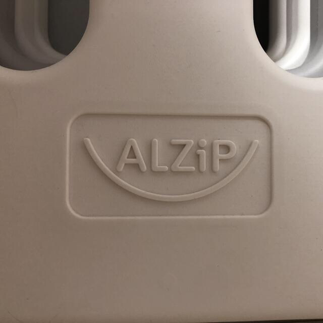 ベビーサークル　ALZiP グレーホワイト キッズ/ベビー/マタニティの寝具/家具(ベビーサークル)の商品写真