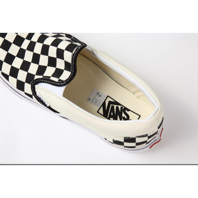 VANS(ヴァンズ)のVANS スリッポン チェッカー 23.5cm レディースの靴/シューズ(スニーカー)の商品写真