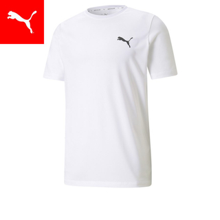 プーマ(PUMA)のプーマ Tシャツ 半袖 ACTIVE ワンポイント機能Tシャツ　ホワイト(Tシャツ/カットソー(半袖/袖なし))