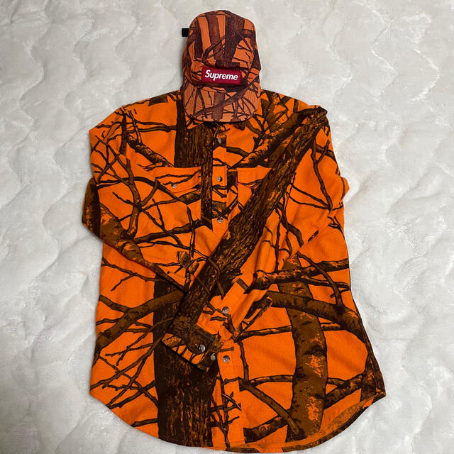 Supreme tree camo shirt 12aw セット